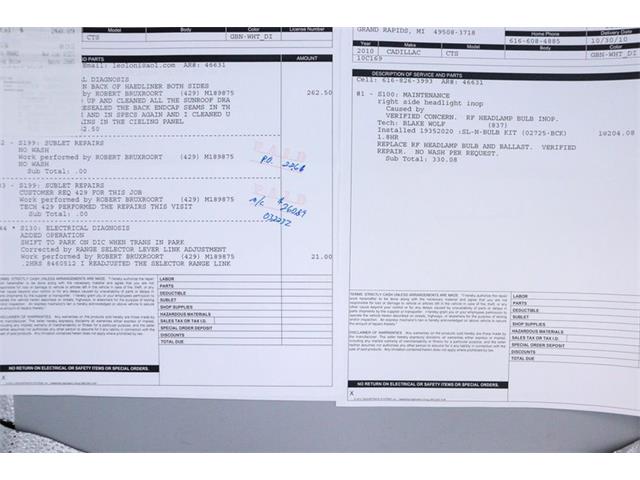 2010 Cadillac CTS (CC-1690314) for sale in Kentwood, Michigan