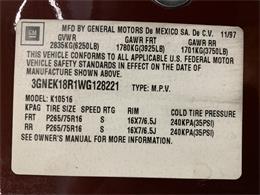 1998 Chevrolet Tahoe (CC-1693899) for sale in Manheim, Pennsylvania