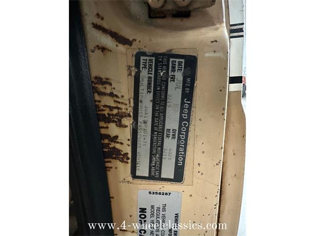 1976 Jeep Cherokee (CC-1694197) for sale in Holland , Michigan