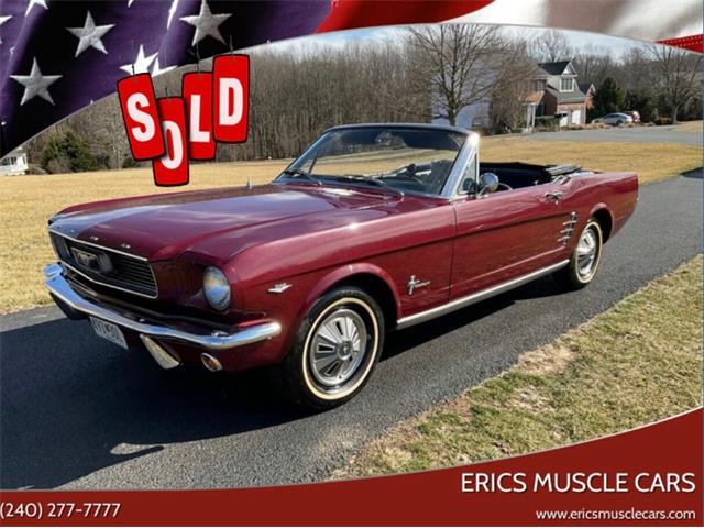 1966 Ford Mustang (CC-1695392) for sale in Clarksburg, Maryland