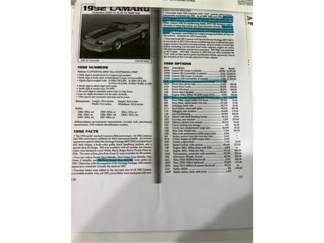 1992 Chevrolet Camaro (CC-1695696) for sale in Greensboro, North Carolina