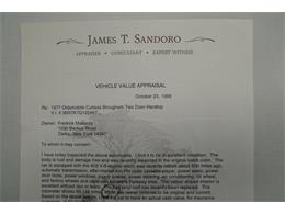 1977 Oldsmobile Cutlass Supreme (CC-1696371) for sale in Depew, New York