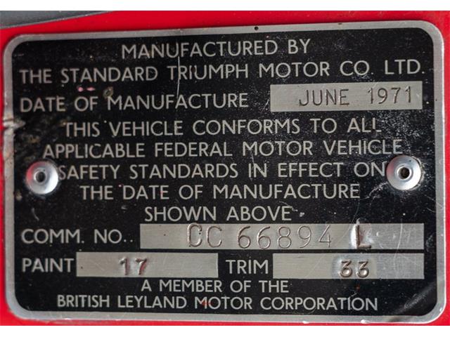 1971 Triumph TR6 (CC-1698991) for sale in Hickory, North Carolina