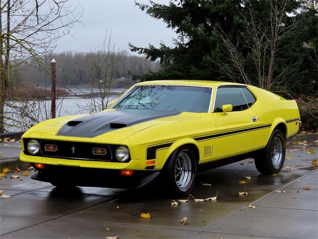 1972 Ford Mustang Mach 1 (CC-1699042) for sale in Olympia, Washington