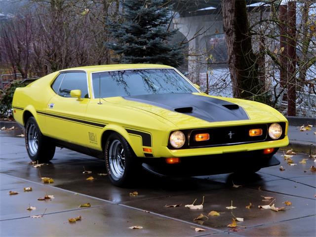 1972 Ford Mustang Mach 1 (CC-1699042) for sale in Olympia, Washington