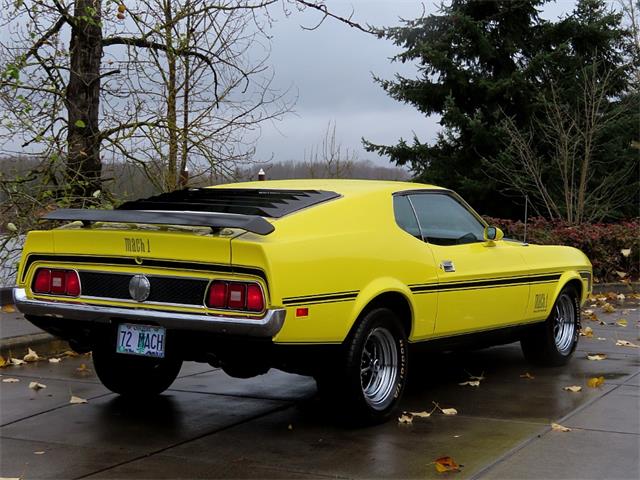 1972 Ford Mustang Mach 1 (CC-1699042) for sale in Olympia, Washington