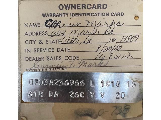 1980 Ford Mustang (CC-1699070) for sale in Morgantown, Pennsylvania