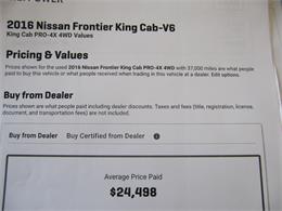2016 Nissan Frontier (CC-1699350) for sale in Omaha, Nebraska