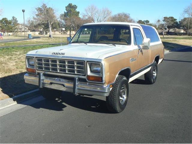 1986 Dodge Ramcharger For Sale | ClassicCars.com | CC-1690989