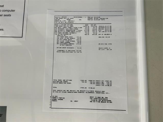 1988 Pontiac Grand Prix (CC-1702201) for sale in North Royalton, Ohio