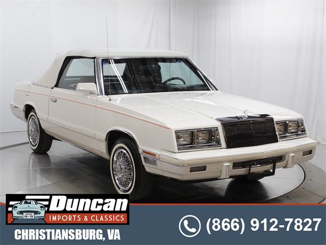1982 Chrysler LeBaron (CC-1702361) for sale in Christiansburg, Virginia