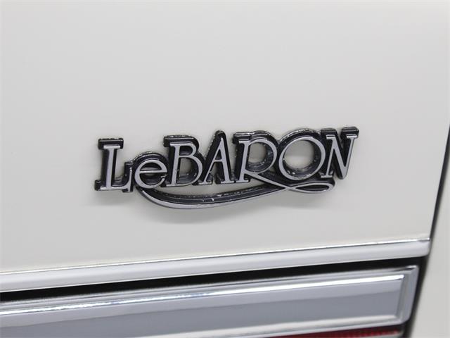 1982 Chrysler LeBaron (CC-1702361) for sale in Christiansburg, Virginia