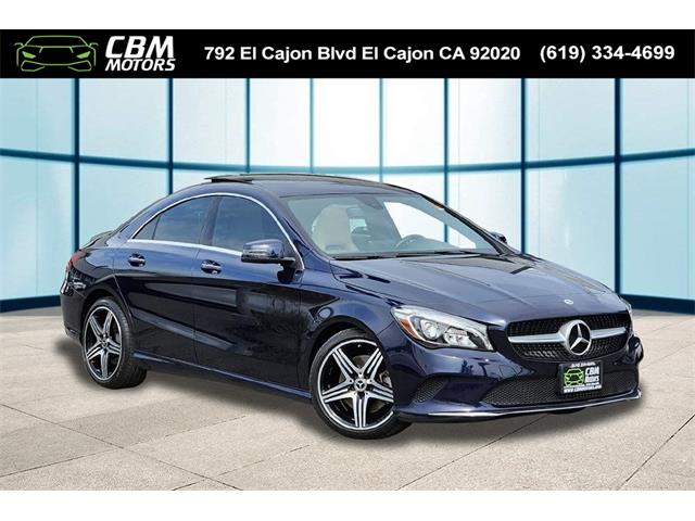 2018 Mercedes-Benz CLA (CC-1703381) for sale in El Cajon, California