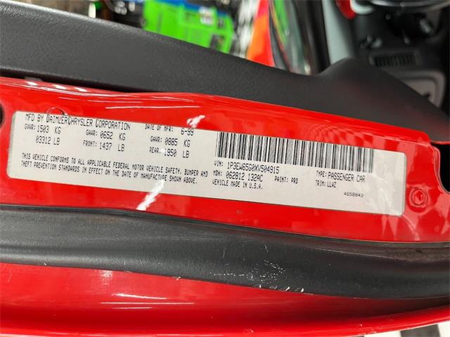 1999 Plymouth Prowler (CC-1703546) for sale in Stanley, Wisconsin