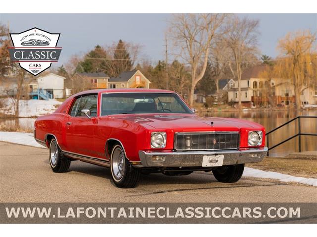 1971 Chevrolet Monte Carlo (CC-1705590) for sale in Milford, Michigan