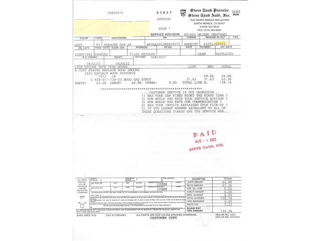 1993 Porsche 928GTS (CC-1706023) for sale in Beverly Hills, California