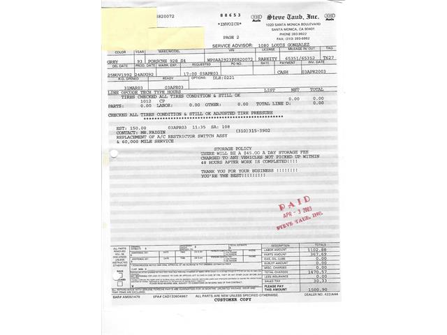1993 Porsche 928GTS (CC-1706023) for sale in Beverly Hills, California