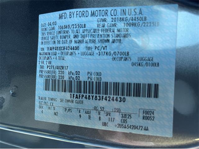 2003 Ford Mustang Cobra (CC-1706214) for sale in Rowlett, Texas