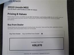 2016 Lincoln MKX (CC-1708233) for sale in Omaha, Nebraska