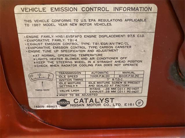 1987 Nissan Pulsar NX (CC-1709362) for sale in Tocoma, Washington