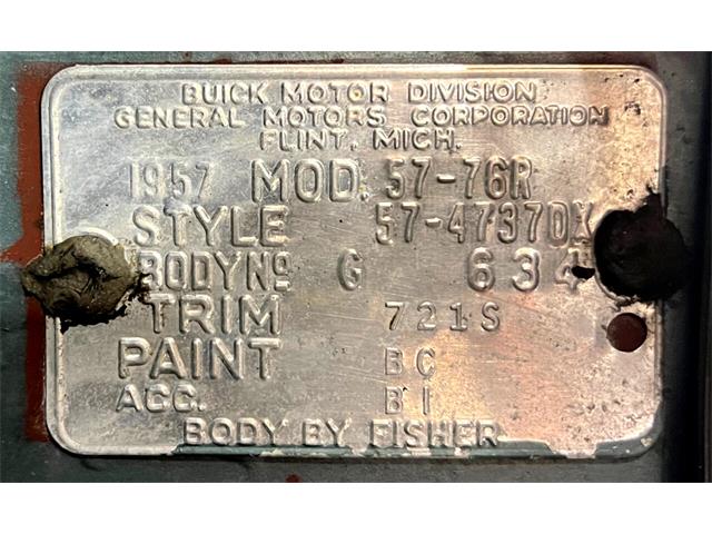1957 Buick Roadmaster (CC-1712660) for sale in Wilson, Oklahoma