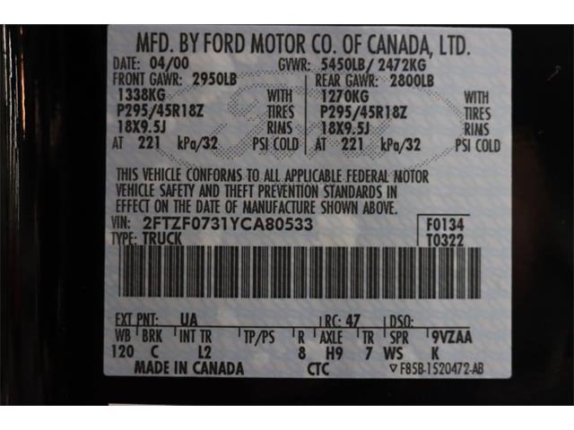 2000 Ford F-150 Harley-Davidson (CC-1712744) for sale in Ft Worth, Texas