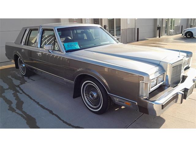 1988 Lincoln Town Car for Sale ClassicCars CC 1714729