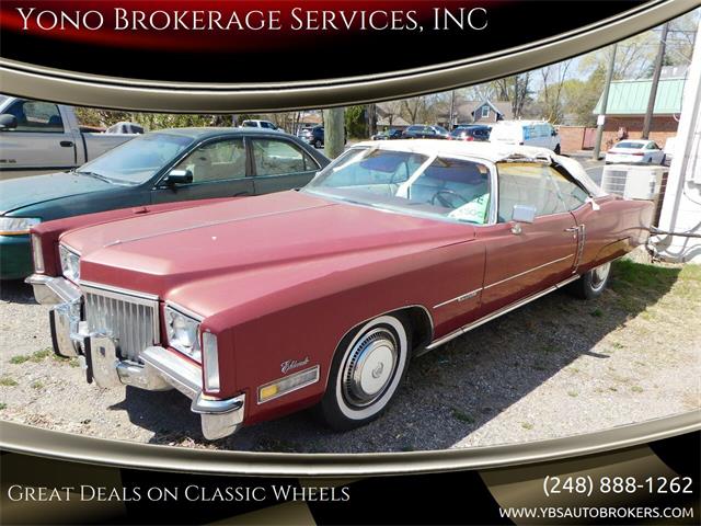 1971 Cadillac Eldorado (CC-1716141) for sale in Farmington, Michigan