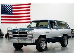 1989 Dodge Ramcharger (CC-1710722) for sale in Kentwood, Michigan