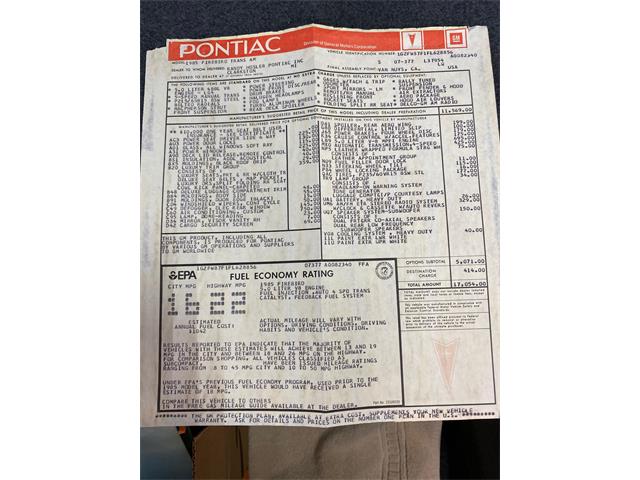 1985 Pontiac Firebird Trans Am (CC-1718960) for sale in Hamilton, Ohio