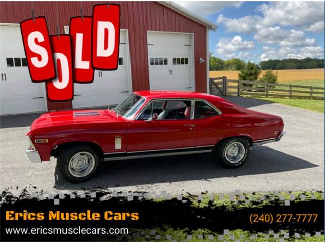 1969 Chevrolet Nova (CC-1724363) for sale in Clarksburg, Maryland