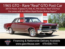 1965 Pontiac GTO (CC-1724393) for sale in Rogers, Arkansas