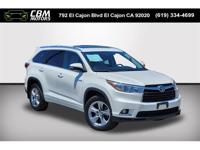 2015 Toyota Highlander (CC-1725705) for sale in El Cajon, California