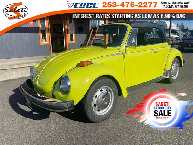 1974 Volkswagen Super Beetle (CC-1725895) for sale in Tacoma, Washington