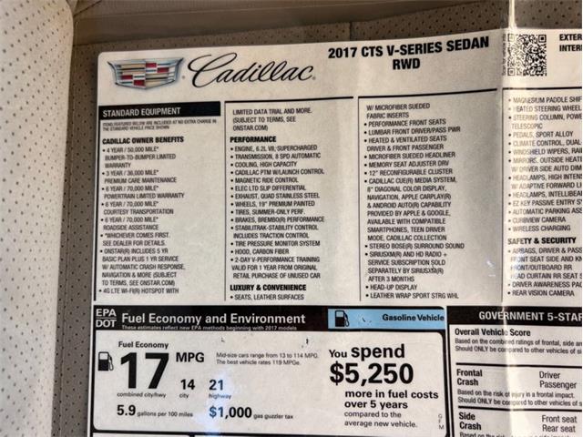 2017 Cadillac CTS (CC-1726080) for sale in Palmetto, Florida
