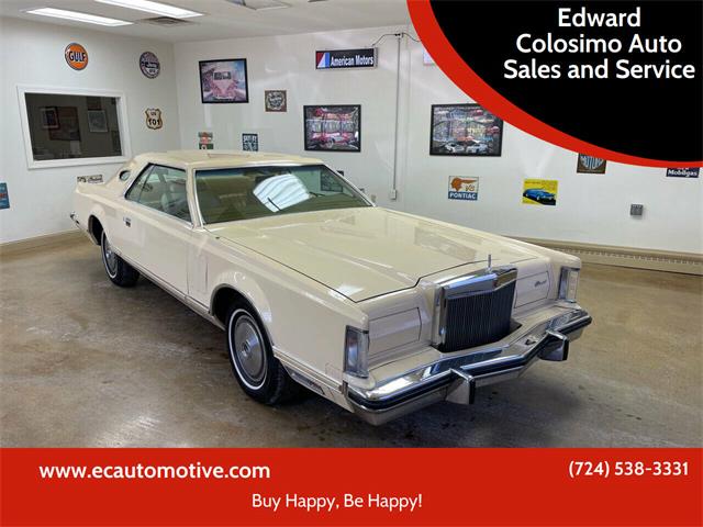 1978 Lincoln Mark V (CC-1726657) for sale in Evans City, Pennsylvania