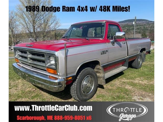 1989 Dodge Ram (CC-1727869) for sale in Scarborough, Maine