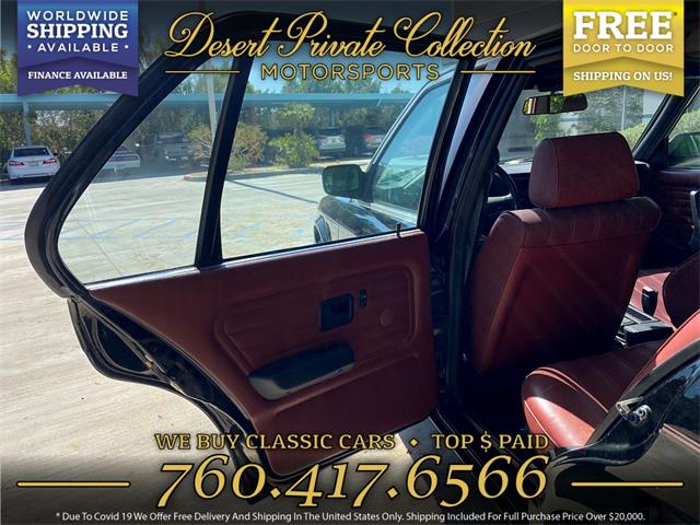 1987 BMW 325 (CC-1720821) for sale in Palm Desert , California