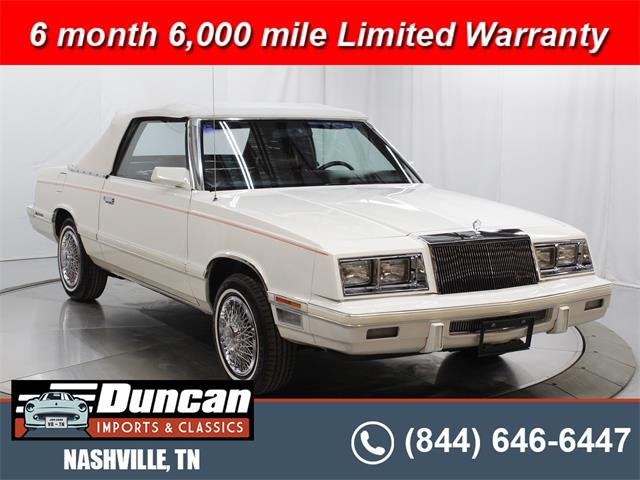 1982 Chrysler LeBaron (CC-1731005) for sale in Christiansburg, Virginia