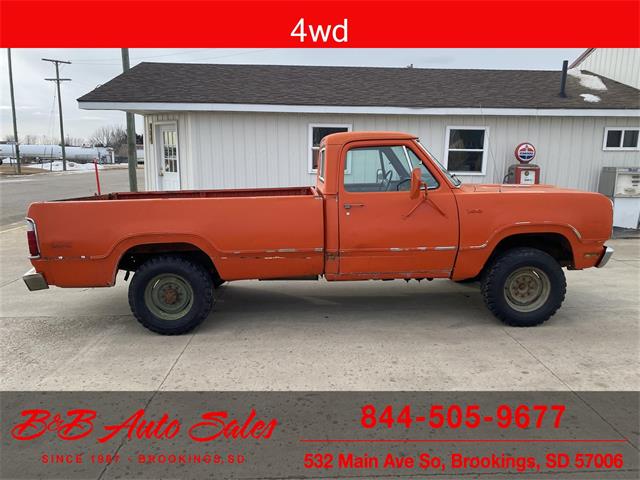 1975 Dodge W100 (CC-1731120) for sale in Brookings, South Dakota