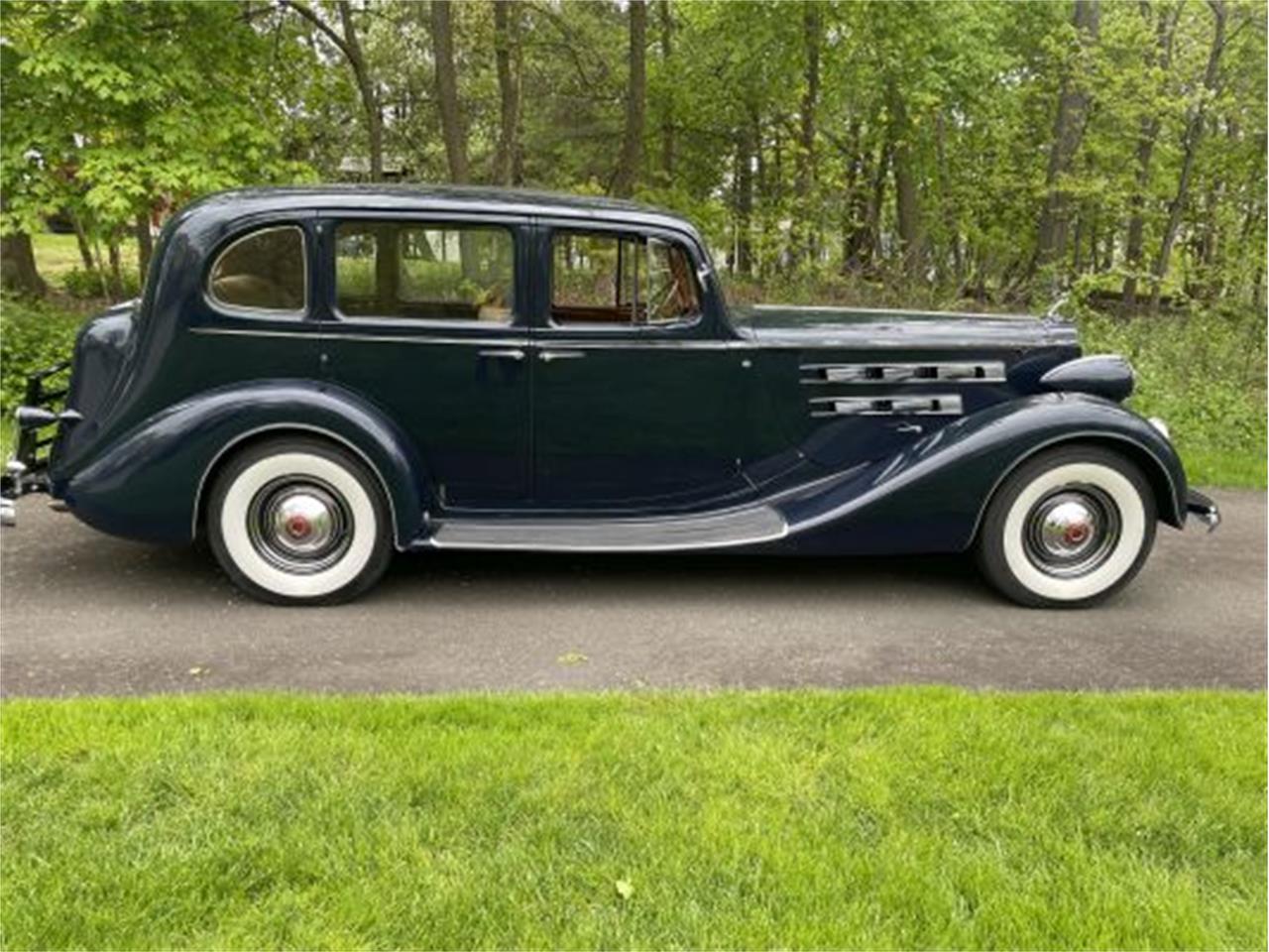 1937 Packard Twelve in New Canaan, Connecticut