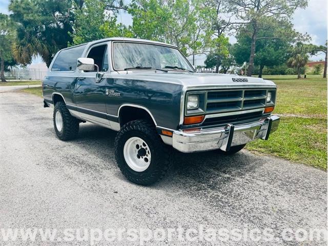 1988 Dodge Ramcharger (CC-1731798) for sale in Largo, Florida