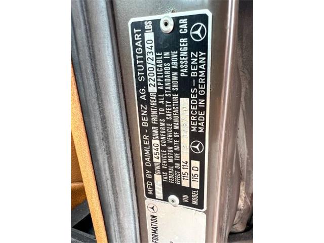 1976 Mercedes-Benz W115 (CC-1730289) for sale in Cadillac, Michigan