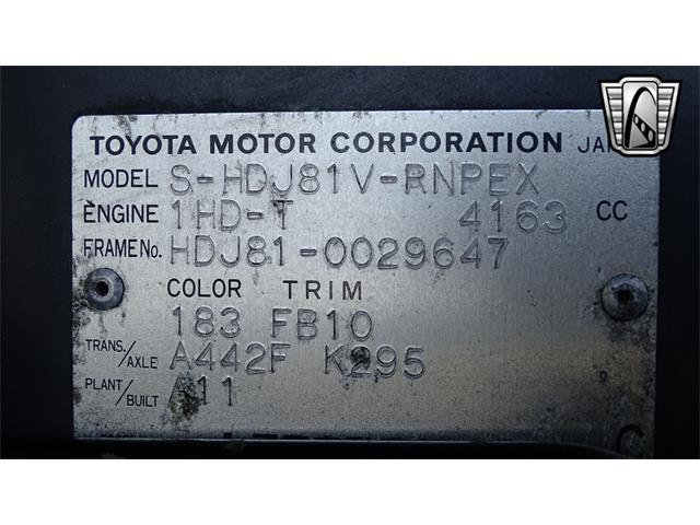 1992 Toyota Land Cruiser (CC-1734936) for sale in O'Fallon, Illinois