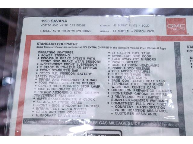 1996 GMC Savana (CC-1735537) for sale in Kentwood, Michigan