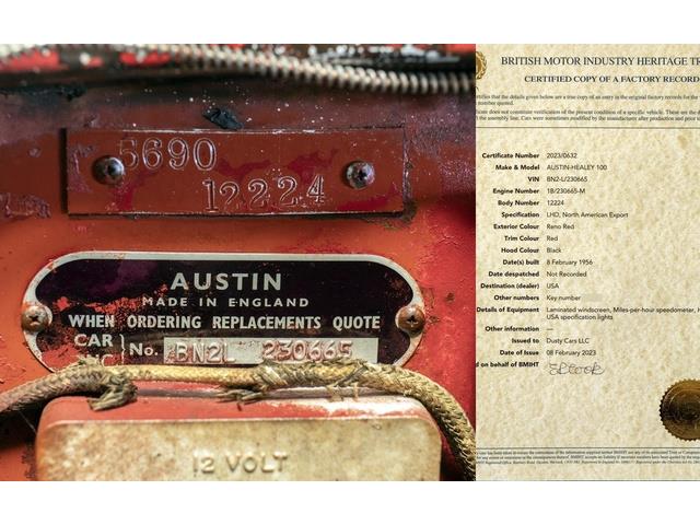 1956 Austin-Healey 100-4 (CC-1730732) for sale in Pleasanton, California