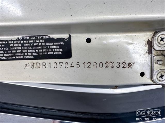 1981 Mercedes-Benz 380SL (CC-1741805) for sale in St. Louis, Missouri