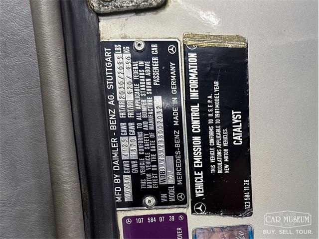 1981 Mercedes-Benz 380SL (CC-1741805) for sale in St. Louis, Missouri