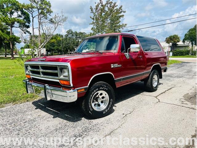 1988 Dodge Ramcharger (CC-1742561) for sale in Largo, Florida