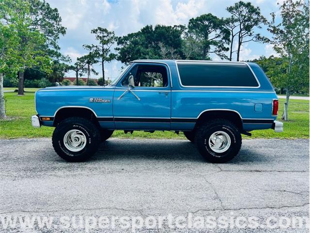 1986 Dodge Ramcharger (CC-1744038) for sale in Largo, Florida